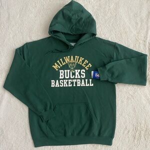 Men’s Milwaukee Bucks Hoodie, NBA, Size Large, NWT